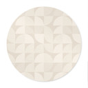 Plakat półokrągły w stylu retro - Bloomery Decor - okrągły