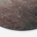 Wanddecoratie Bos in warme herfsttinten - Ms Tiff - Alu-Dibond Rond