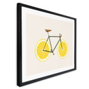 Plakat rower z cytrynami - Bodart