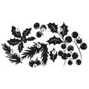 Wallsticker Vægklistermærke - Mistelten sæt