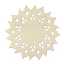 Sztuka z drewna topoli - Mandala Sun 02