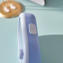 Kinderuhr Tischuhr mit Wecker und Timer-Funktion, Regenbogen blau, 16x9,5 cm