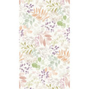 Papier peint intissé avec motif de feuilles pastel multicolore - papier peint photo floral - design 
