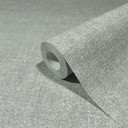 Non-woven tapet i moderne tekstureret ensfarvet grøn, grå ensfarvet