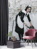 Fototapete, Banksy Maid Street Art