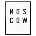 Plakat - Typografia Moskwa