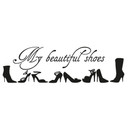 Wallsticker My beautiful shoes