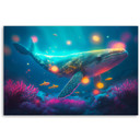 Canvas print Magic Whale