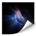 Wallprint W - Chaos Ray Black