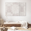 Akrylbillede Blid mandala på grå-beige - Bloomery Decor