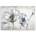 Canvasbillede, Blomster i hvid Shabby Chic
