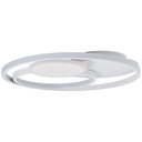 Deckenleuchte Mick, weiß, 7 x 50 cm, Metall Deckenlampe, dimmbar