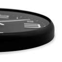 Moderne Schwarze Wanduhr - Rund Ø39 cm
