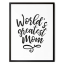 Plakat Największa mama na świecie
