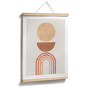 Plakat Abstract Balance - Retro łuki i okręgi - Costa