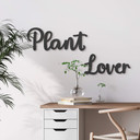 Dekoracja MDF z napisem 3D Plant Lover