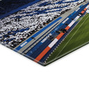 Glasbild Hertha BSC - Hertha Choreo in der Ostkurve