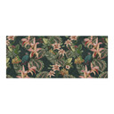 Samoprzylepny panel ścienny do kuchni dżungla z papugami nocna zieleń - Bloomery Decor