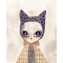 Fototapet Carnival Cat