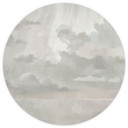 Papier Peint Photo Velvet Smoke - Nuages Abstraits - Sir Edward x Grigory Gladarev - Rond