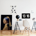 Obraz na płótnie Pixelart - Vermeer - Dziewczyna z perłowym kolczykiem