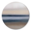 Glasschilderij Rotko Ash - Abstracte Horizon - Sir Edward x Grigory Gladarev - Rond