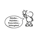 Wandtattoo sheepworld Worthelden Krone richten