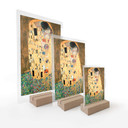 Klimt borddekoration - Kysset