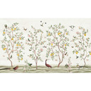 Sir Edward - Fototapeta Chinoiserie z drzewem cytrynowym