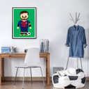 Plakat Gomes - zabawka Messi
