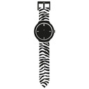 Sticker mural - Montre-bracelet tigrée