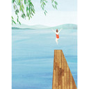 Rzeki - Fototapeta Wild Swim