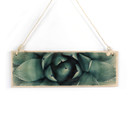 Houten Bordje Agave 02