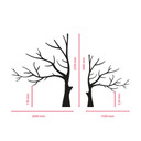 Arbre XXL - Placage bois peuplier