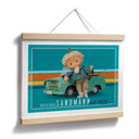Plakat Unser Sandmännchen - Sandman z Trabi - Plakat dla dzieci