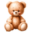 Wallsticker Lille bamse - Magnusson