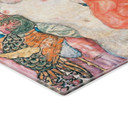 Glasbillede - Klimt - Veninderne - Firkantet