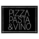 Plakat Pizza Pasta & Vino czarny