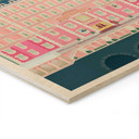 Plakat drewniany Grand Budapest Hotel - Lizde