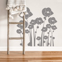 Wallsticker Valmuer