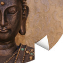 Budda Mądry - Fototapeta okrągła - tapeta flizelinowa/tapeta flizelinowa samoprzylepna