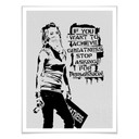 Plakat Banksy - Osiągnij wielkość
