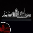 LED Skyline Eintracht Frankfurt