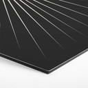 Hexagone - alu-Dibond Orara Studio - Lune minimaliste