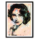 Plakat Zamart - Hołd dla Miro - Liz Taylor