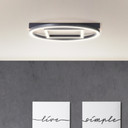Deckenleuchte Leopold, braun, 5,5 x 39 cm, Holz Moderne LED-Deckenleuchte, dimmbar