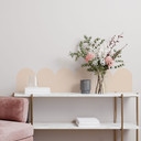 Wallsticker bølgebort sand