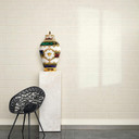 Versace tapet, Fleecetapet Via Gesú tapet i stenoptik, beige, creme