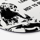 Wandcirkel Banksy - If you get Tired…