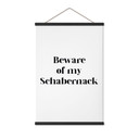 Stoffbild Beware of my Schabernack